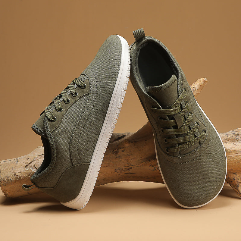Styx II barefoot sneaker in het groen