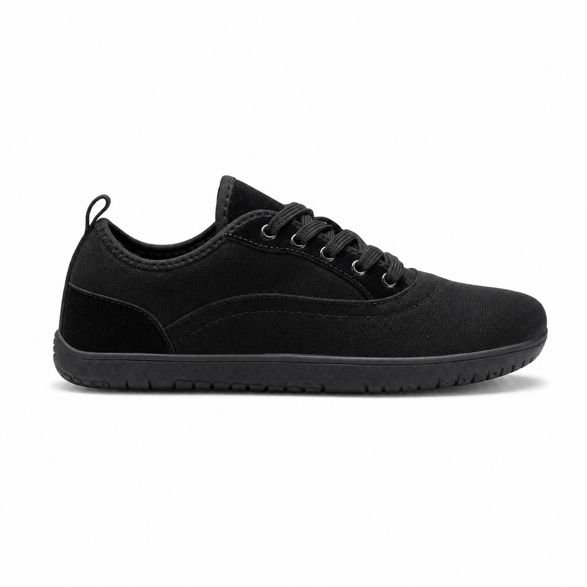 Detail van de dunne, flexibele zool van de Styx II barefoot sneaker