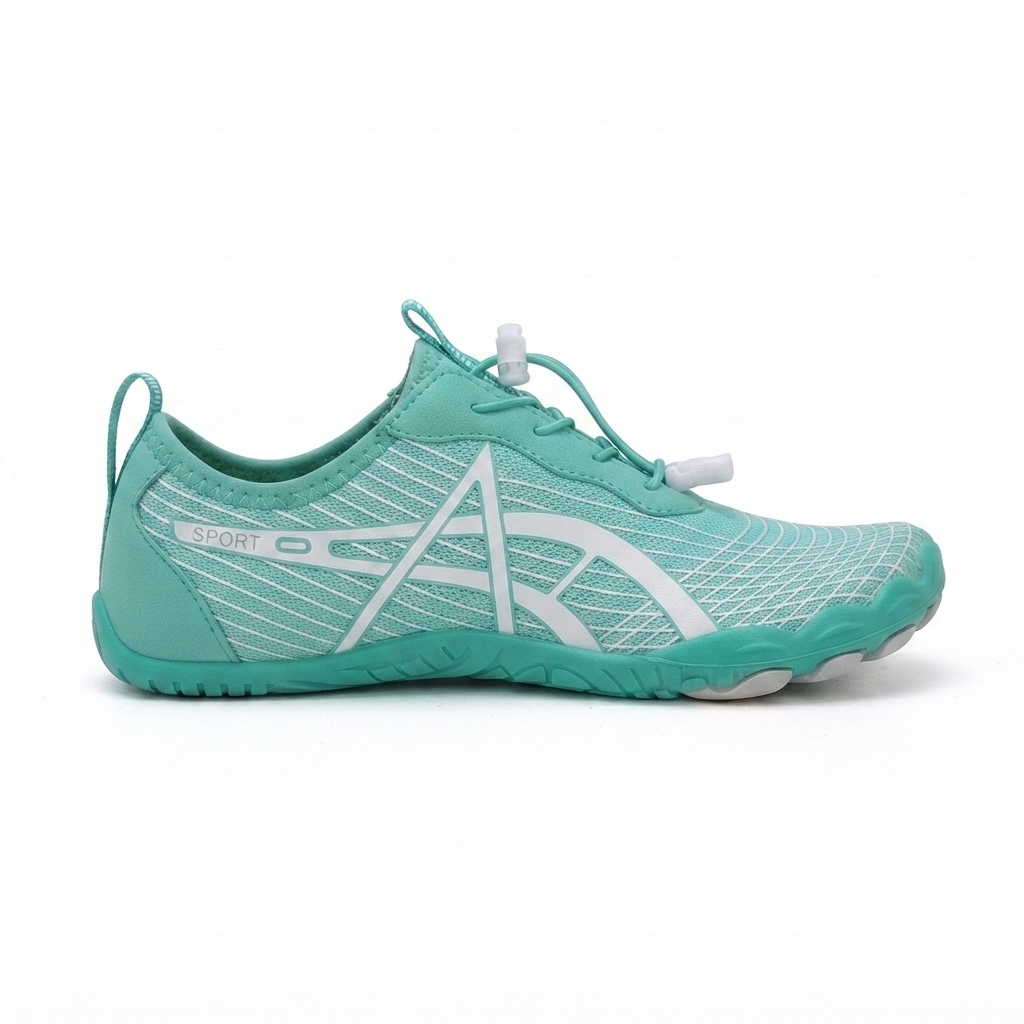 Polaris I barefoot schoen in groen